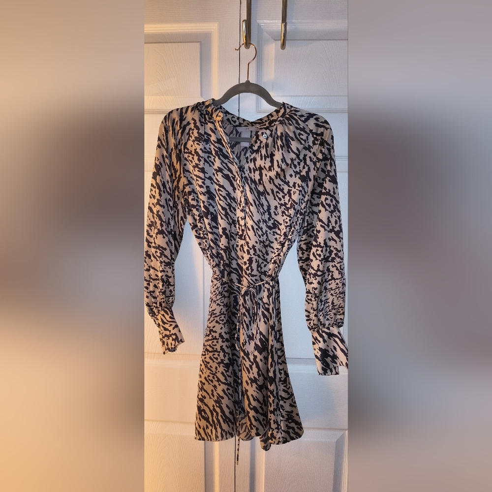 H&M Leopard Print Dress XS